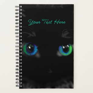 Black Cat Eyes Personalisiert Planen Sie Ihren Tex Planer