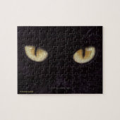 Black Cat Eyes Puzzle (Horizontal)