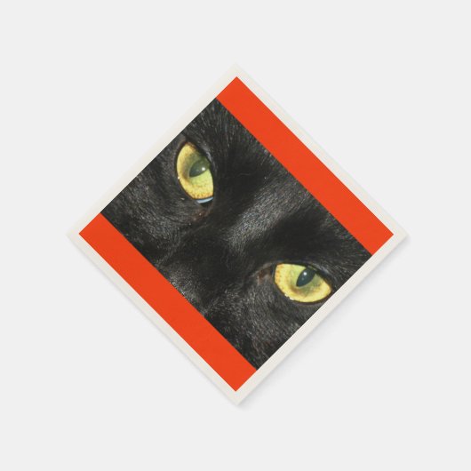 Black Cat Eyes Serviette (Ecke)