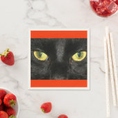 Black Cat Eyes Serviette (Beispiel)
