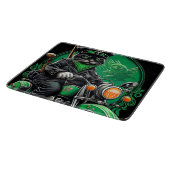Black Cat Fahrrad St. Patrick's Day Schneidebrett (Ecke)