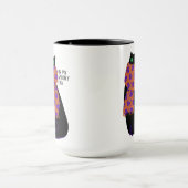 Black Cat Fall Saison Halloween Spooky Niedlich Tasse (Zentrum)