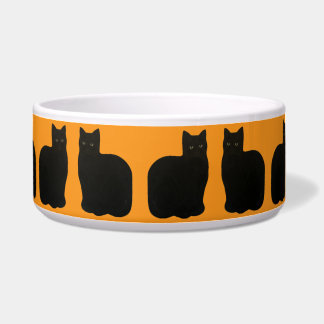 Black Cat Feline Pet Rescue Maureen Girard Magie Napf