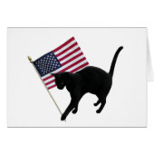 Black Cat Flag (Vorderseite (Horizontal))