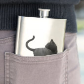 Black Cat Flask Flachmann (Beispiel)
