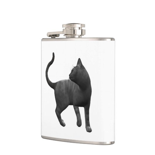 Black Cat Flask Flachmann (Links)