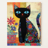 Black Cat Folk Art Planer (Rückseite)