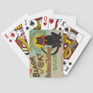 Black Cat Fortune Telling Game Spielkarten
