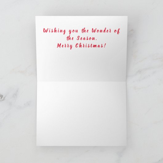 Black Cat Frohe Weihnachten (Innenseite)