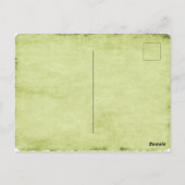 Black Cat Frohe Weihnachten Postkarte (Rückseite)