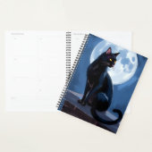 Black Cat | Full Moon Pet Painting Planer (Anzeige)
