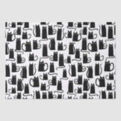 Black Cat Fun Seidenpapier (Vorderseite)