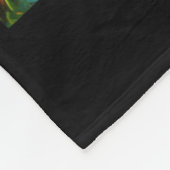 Black Cat Funny Cat Lover Mom Daddy Starry Night V Fleecedecke (Ecke)