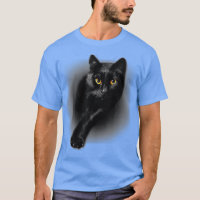 Black Cat Gelbe Augen Katzen Ee Geschenke