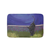 Black Cat Geschenke & Accessoires Badematte (Vorderseite)