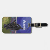 Black Cat Geschenke & Accessoires Gepäckanhänger (Vorderseite horizontal)
