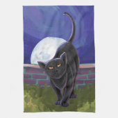 Black Cat Geschenke & Accessoires Handtuch (Vertikal)