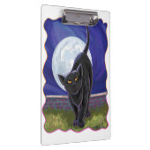 Black Cat Geschenke & Accessoires Klemmbrett (Rechts)