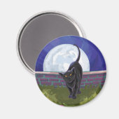 Black Cat Geschenke & Accessoires Magnet (Vorderseite/Rückseite)