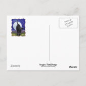 Black Cat Geschenke & Accessoires Postkarte (Rückseite)