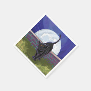 Black Cat Geschenke & Accessoires Serviette