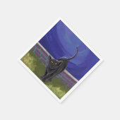 Black Cat Geschenke & Accessoires Serviette (Ecke)