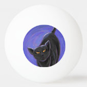 Black Cat Geschenke & Accessoires Tischtennisball (Vorderseite)
