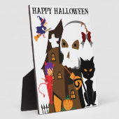 Black Cat Geschenke Fotoplatte (Seite)