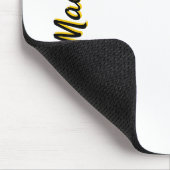 BLACK CAT Golden Eyes individuell einstellbar Mousepad (Ecke)