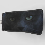 Black Cat Golf Head Cover Golf Headcover (Vorderseite)