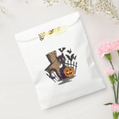 Black Cat Grabstein Fledermäuse Halloween Geschenktütchen (Versiegelt)
