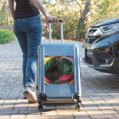 Black Cat Green Dragon Aufkleber (Koffer Insitu)