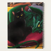 Black Cat Green Dragon Planer (Rückseite)