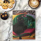 Black Cat Green Dragon Puzzle