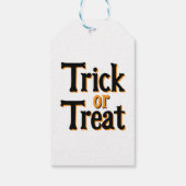 Black Cat Halloween Art - Spooky & Niedlich Geschenkanhänger (Rückseite)