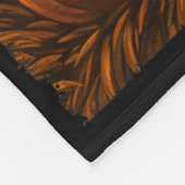 Black Cat Halloween Cat Lovers Starry Night Cat Va Fleecedecke (Ecke)