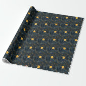 Black Cat Halloween Gift Wrapping Paper Wrap Geschenkpapier (Ungerollt)