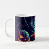 Black Cat Halloween Kaffeetasse (Links)