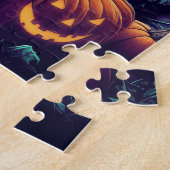 Black Cat Halloween Puzzle (Seite)