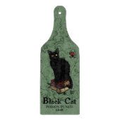 Black Cat Halloween Schneidebrett (Vorderseite)