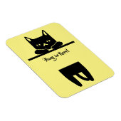 Black Cat, Hang in There! Magnet (Rechte Seite)