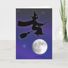 Black Cat Hexenkarte Karte