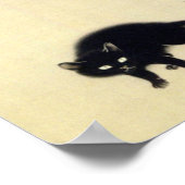 Black Cat Hishida Shunso Poster (Ecke)