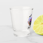 Black Cat Hisses Schnapsglas (Links)