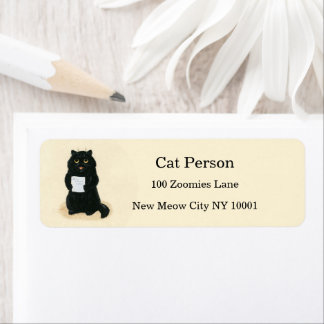 Black Cat Home Sweet Home Vintage-Rettungshaus