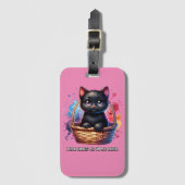 Black Cat: Ich habe Fehler, nein, ich bin nicht me Gepäckanhänger (Vorderseite Vertikal)