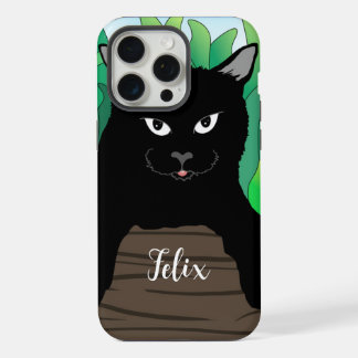 Black Cat Illustration Case-Mate iPhone-Hülle iPhone 15 Pro Max Hülle