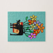 Black Cat Jigsaw Puzzle (Horizontal)