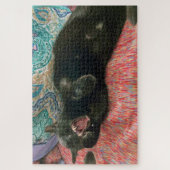 Black Cat Jigsaw Puzzle (Vertikal)