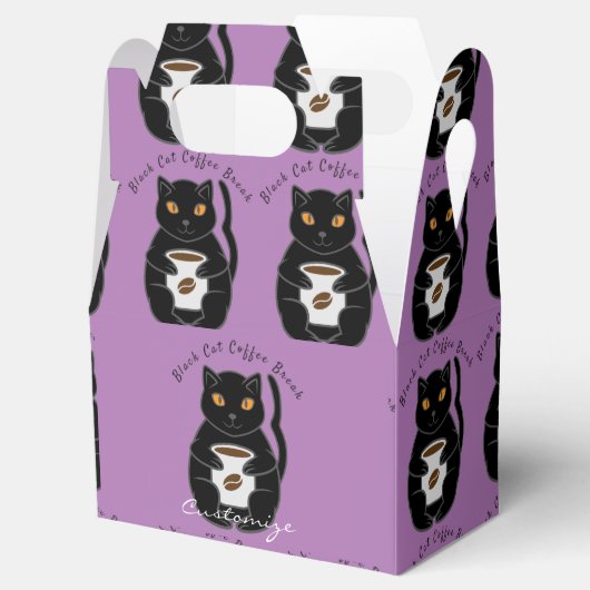 Black Cat Kaffee Break Thunder_Cove Geschenkschachtel (Geöffnet)